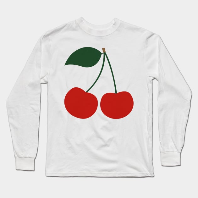 Cherries Long Sleeve T-Shirt by Rosi Feist